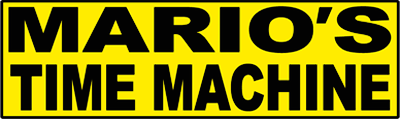 Mario's Time Machine logo for NES